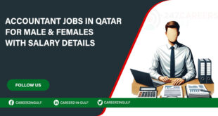 Accountant Jobs in Qatar (Good Saalry) for both Senior & Junior