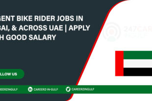 Urgent Bike Rider Job Opportunities in UAE | Online Apply