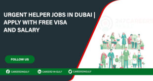 Helper Jobs, Employement Opportunities in Dubai, UAE