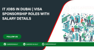 IT Jobs in Dubai for Freshers & Experts Staff | Online Apply