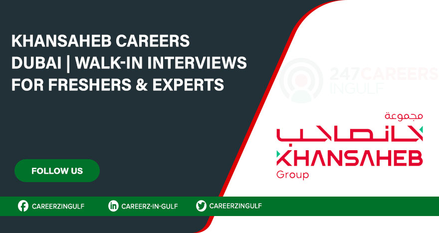 Khansaheb Facilities Management Jobs in UAE | Online Hiring