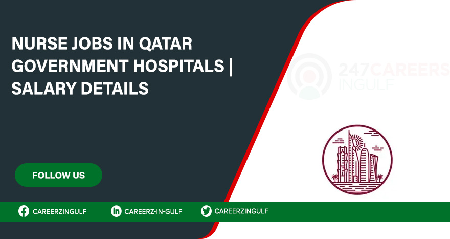 Nurse jobs in Qatar with Good Salary (Online Apply)