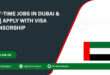 Part Time Jobs Near Dubai-Abu Dhabi & across UAE