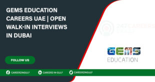 Recent Gems Education Careers in UAE: View Current Vacancies