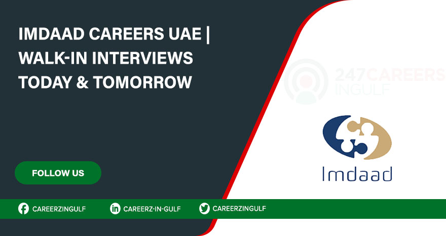 Imdaad Career Application Form for Dubai, Abu Dhabi & across UAE