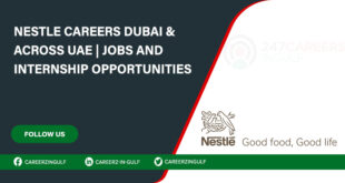 Jobs at Nestle Company in Sharjah, Dubai, & Across UAE