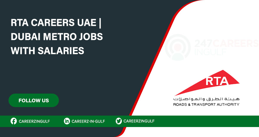 Roads and Transport Authority Careers in Dubai