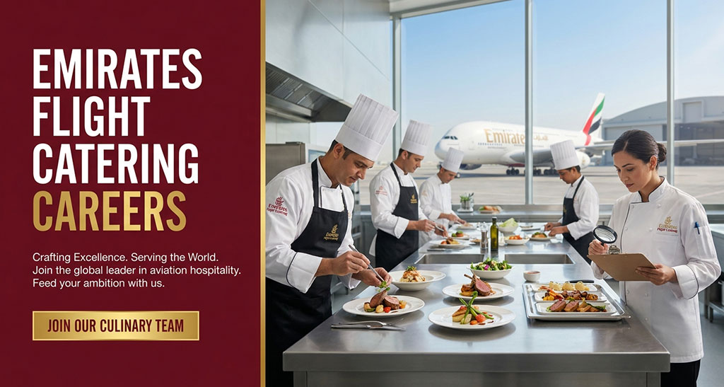 Emirates Flight Catering Careers | Full Time & Partt Time Job Opportunities