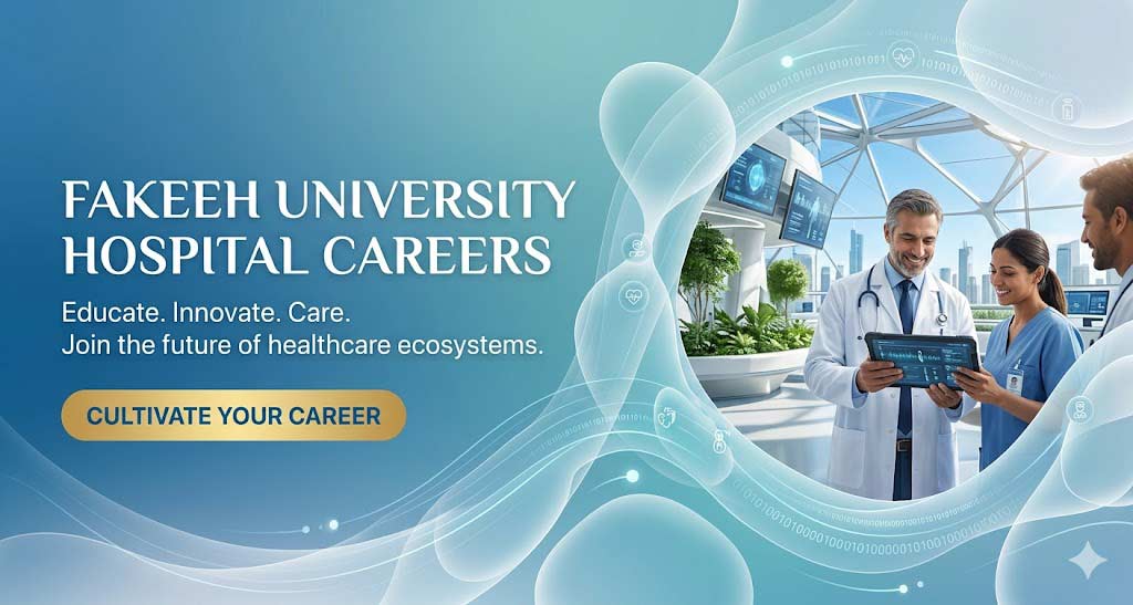 Explore job openings at Fakeeh University Hospital with various healthcare positions available