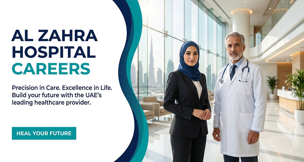 Al Zahra Hospital Dubai Careers 2026 | Open Positions