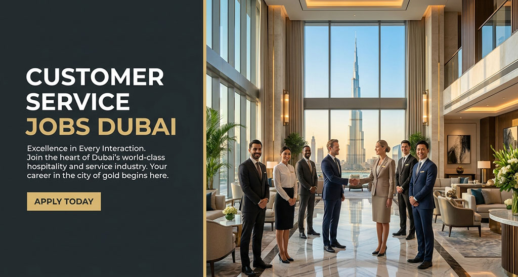 Customer Service Jobs in Dubai, United Arab Emirates (with Good Salary)