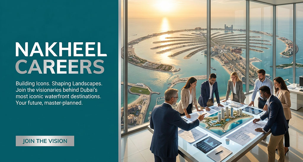 Nakheel Careers | Current Jobs at Real Estate Development Company