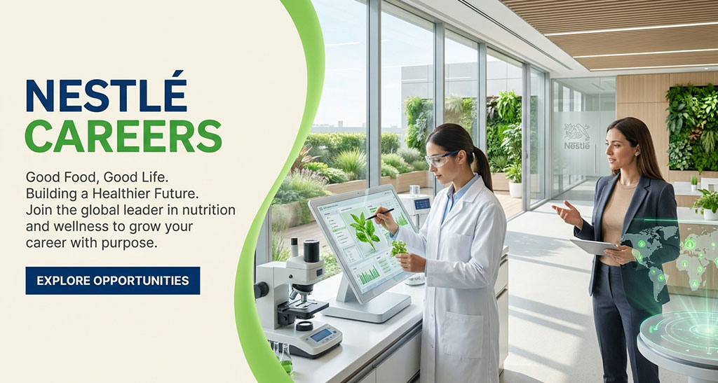 Jobs at Nestle Company in Sharjah, Dubai, & Across UAE