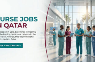 Nurse jobs in Qatar with Good Salary (Online Apply)