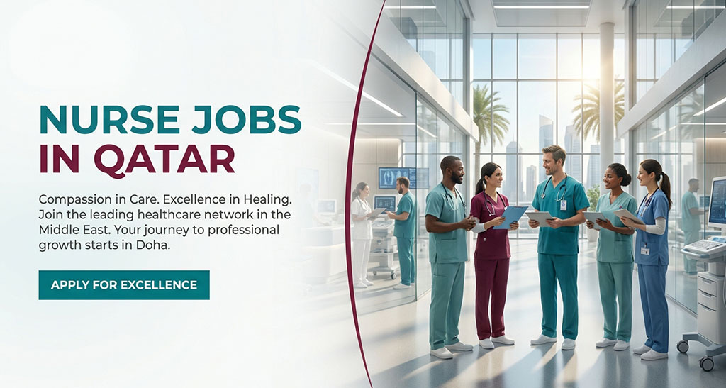 Nurse jobs in Qatar with Good Salary (Online Apply)
