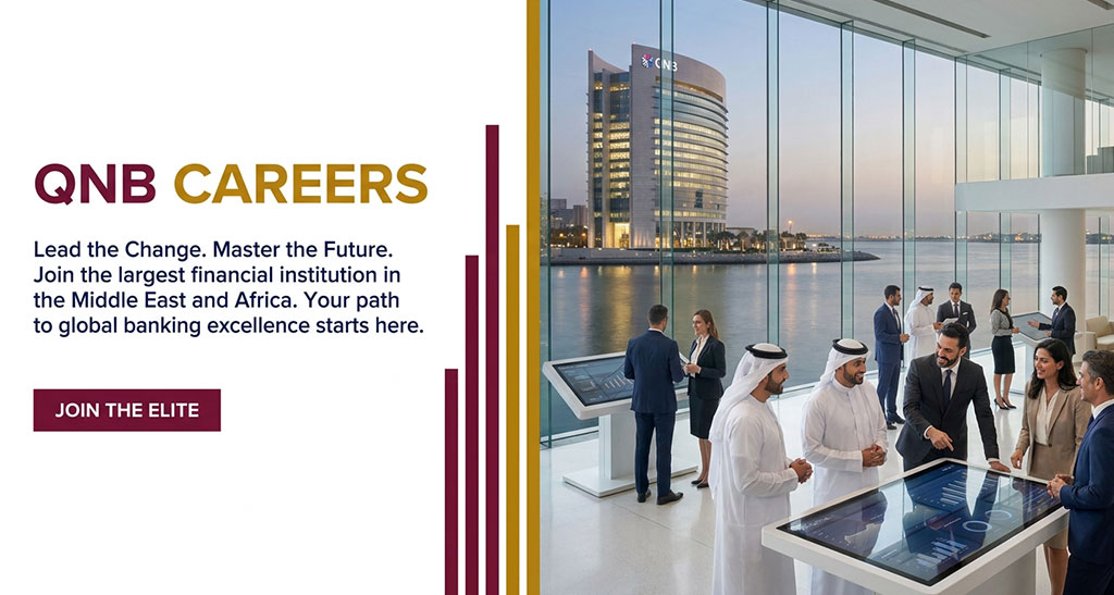 QNB Careers in Doha, Qatar for Qataris & Expatriates (Apply Online)