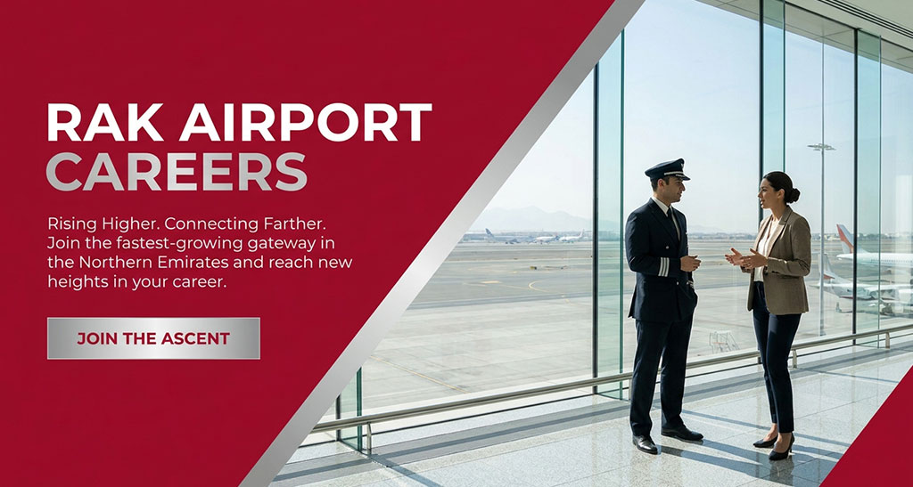 Ras Al Khaimah International Airport Careers for Freshes & Experts Professionals