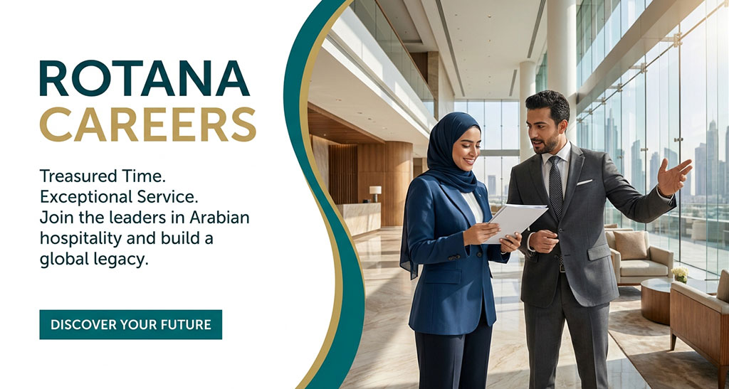 Rotana Hotel Jobs in Dubai, Ras al Khaimah, & Across UAE