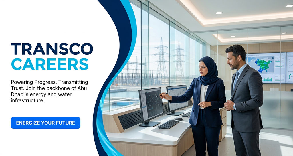 Careers at TRANSCO in Abu Dhabi | Recent Job Openings